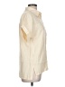 Unbranded Color Block Ivory Short Sleeve Blouse Size L - photo 4