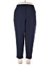 Athleta Solid Blue Active Pants Size 18 - photo 1