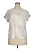 Cupio Ivory Short Sleeve Top Size XL - photo 1