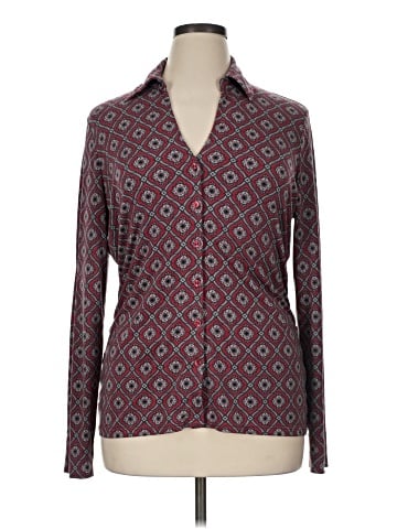 Ann Taylor Factory Long Sleeve Blouse (view 1)
