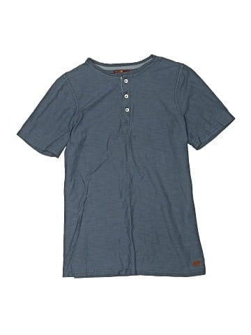 7 For All Mankind Short Sleeve Henley (view 1)