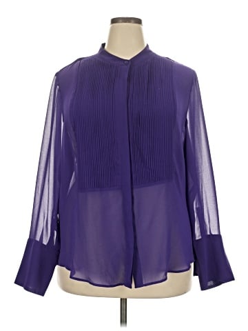 Banana Republic Factory Store Long Sleeve Blouse (view 1)