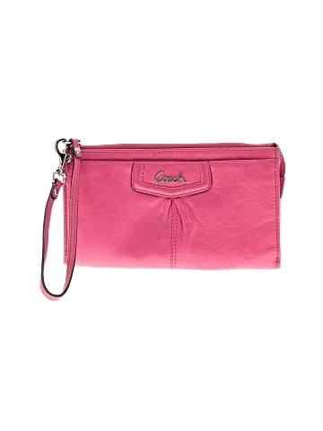 Coach Leather Wristlet (view 1)