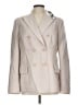 AKRIS Solid Tan Ivory Wool Blazer Size 10 - photo 1
