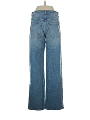 Madewell The Emmett Wide-Leg Jean in Atlin Wash (view 2)