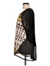 Lucy Diamonds Black Short Sleeve Blouse Size L (estimated) - photo 5