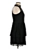 Express 100% Polyester Black Cocktail Dress Size 6 - photo 4