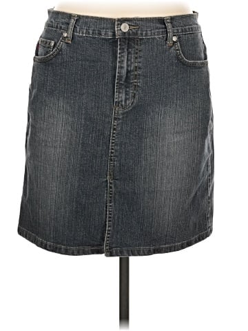 Z.Cavaricci Denim Skirt (view 1)