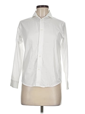 Calvin Klein Long Sleeve Button-Down Shirt (view 1)