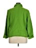Chico's 100% Cotton Green Jacket Size XL (3) - photo 2