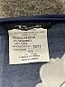 Bali Blue Black Short Sleeve Top Size L - photo 7