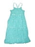 Cat & Jack 100% Rayon Teal Dress Size 14 - photo 1
