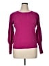 Adrianna Papell Pink Pullover Sweater Size XL - photo 1