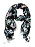 Chico's Floral Black Scarf One size - photo 1
