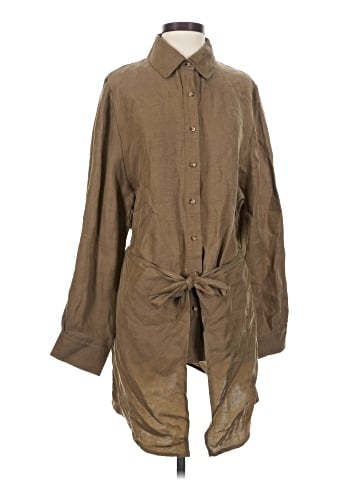 Anemos Long Sleeve Button-Down Shirt (view 1)