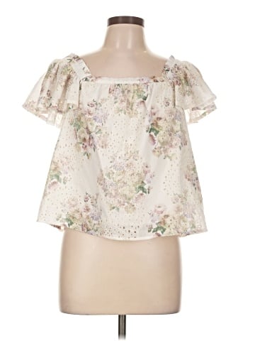 Solitaire Short Sleeve Blouse (view 1)