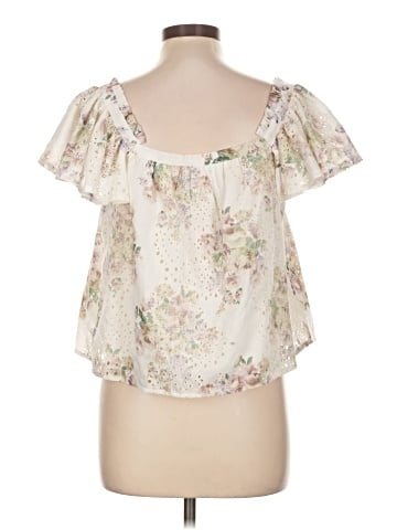 Solitaire Short Sleeve Blouse (view 2)