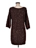 oasis Stars Brown Casual Dress Size M - photo 2