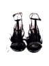 Halston Heritage Black Sandals Size 8 - photo 2