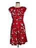 Elle Red Casual Dress Size M - photo 1