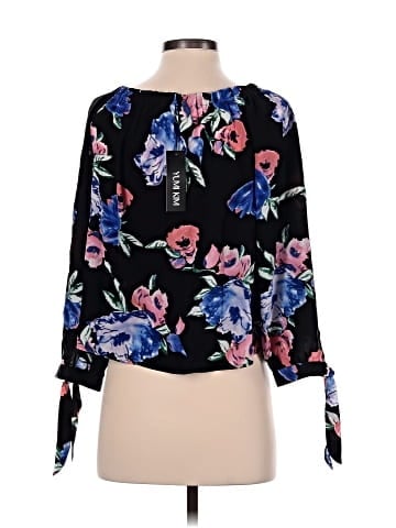 Yumi Kim 3/4 Sleeve Silk Top (view 2)