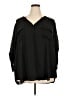 Torrid 100% Polyester Black 3/4 Sleeve Blouse Size 4X Plus (4) - photo 1
