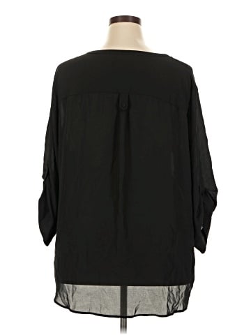 Torrid 3/4 Sleeve Blouse (view 2)