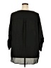 Torrid 100% Polyester Black 3/4 Sleeve Blouse Size 4X Plus (4) - photo 2