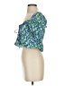 Zara Green Short Sleeve Blouse Size XS - photo 5