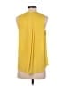 41Hawthorn 100% Recycled Polyester Yellow Sleeveless Blouse Size M - photo 2