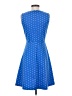 Talbots Polka Dots Blue Casual Dress Size Sm - photo 2