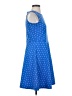 Talbots Polka Dots Blue Casual Dress Size Sm - photo 4