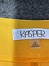 Kasper Solid Yellow Dress Pants Size 16 - photo 7