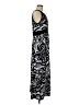 Susan Lawrence Graphic Black Casual Dress Size M - photo 4