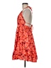 Shein 100% Polyester Floral Orange Cocktail Dress Size 6 - photo 5