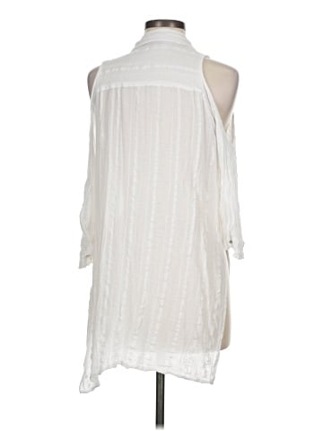 Topshop Sleeveless Button-Down Shirt (view 2)
