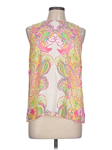Lilly Pulitzer Sleeveless Silk Top (view 1)