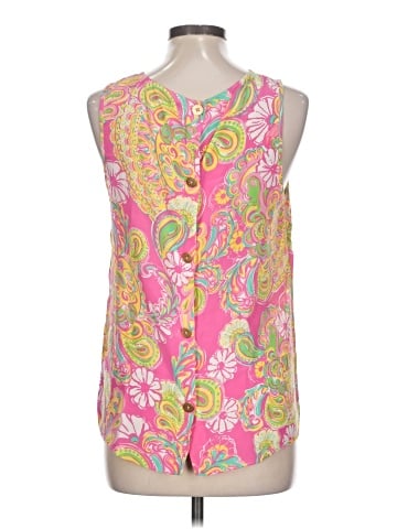 Lilly Pulitzer Sleeveless Silk Top (view 2)