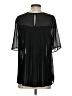 BCBGeneration 100% Polyester Black Short Sleeve Blouse Size S - photo 2