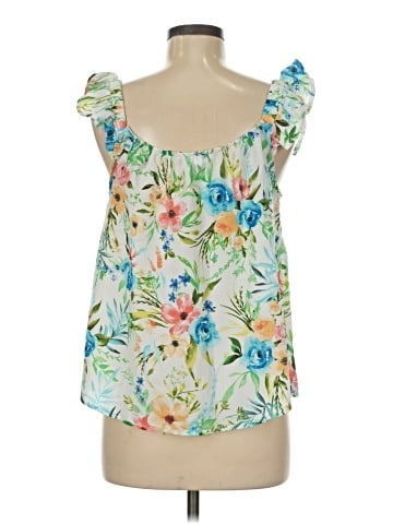 Blu Pepper Sleeveless Blouse (view 2)