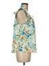 Blu Pepper 100% Polyester Green Sleeveless Blouse Size M - photo 4