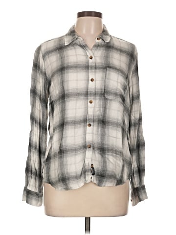 Abercrombie & Fitch Long Sleeve Button-Down Shirt (view 1)