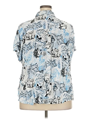 Jane and Delancey Short Sleeve Blouse (view 2)