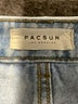 PacSun 100% Cotton Blue Denim Shorts Size 28 waist - photo 3