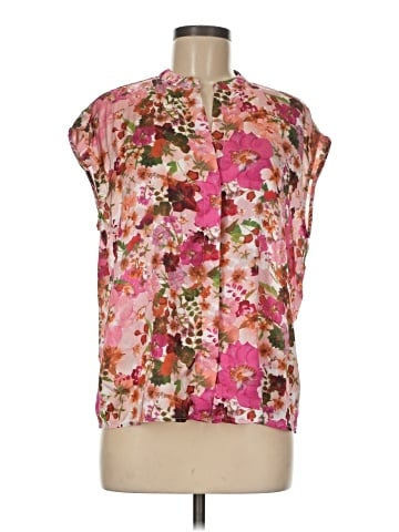 Elie Tahari Short Sleeve Blouse (view 1)