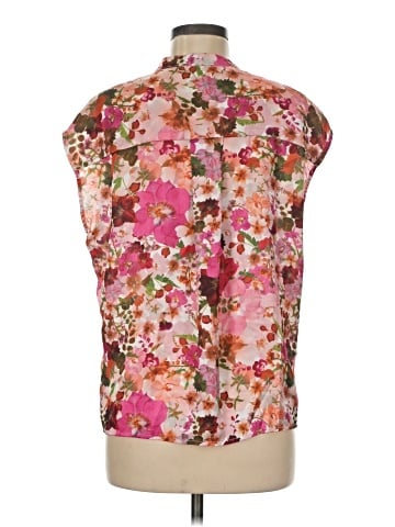 Elie Tahari Short Sleeve Blouse (view 2)