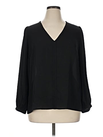 J.Crew Factory Store 3/4 Sleeve Blouse (view 1)