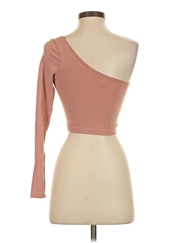 Papaya Long Sleeve Top (view 2)