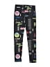 Justice Graphic Black Leggings Size 12 - 14 - photo 2