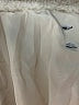 Unbranded Solid Ivory Faux Fur Jacket Size XL (estimated) - photo 6
